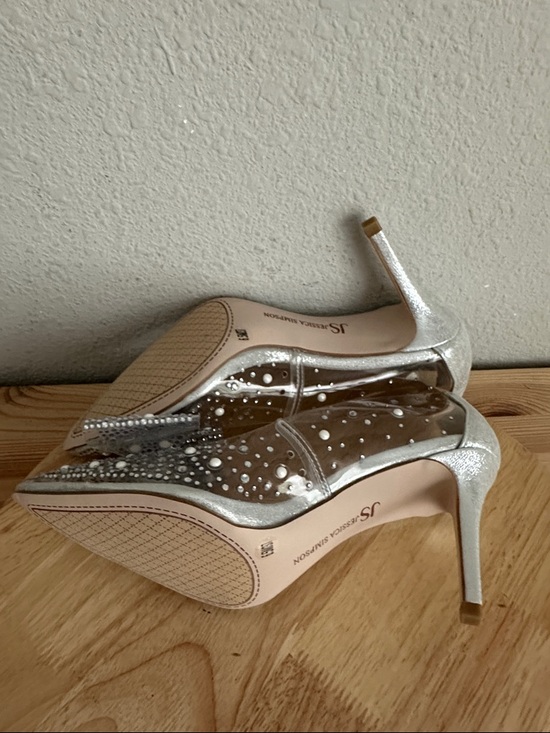 JS Jessica Simpson Avyria Womens Pointed Closed Toe Stiletto Heel Pumps - Picture 6 of 7